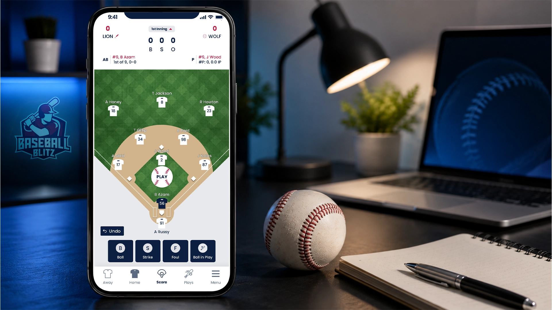 How to Score a Game Using the Play Button in Baseball Blitz